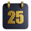 3d calendar icon